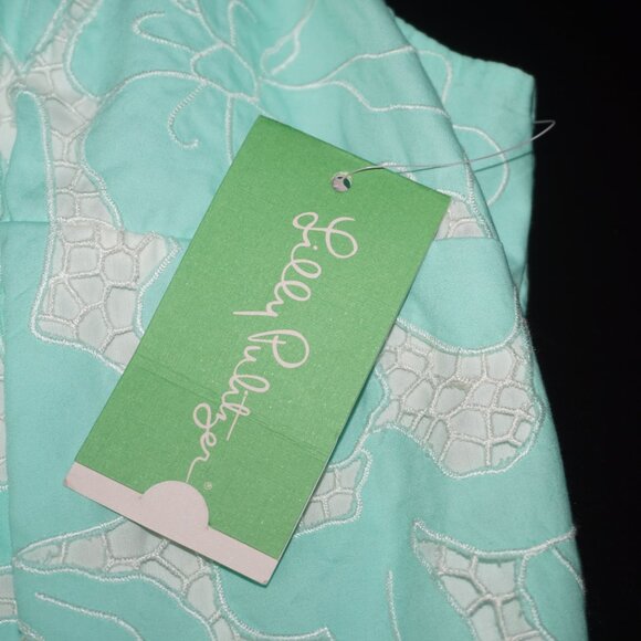 Lilly Pulitzer Capricia Floral Eyelet Cotton Dress 6 - Picture 6 of 14
